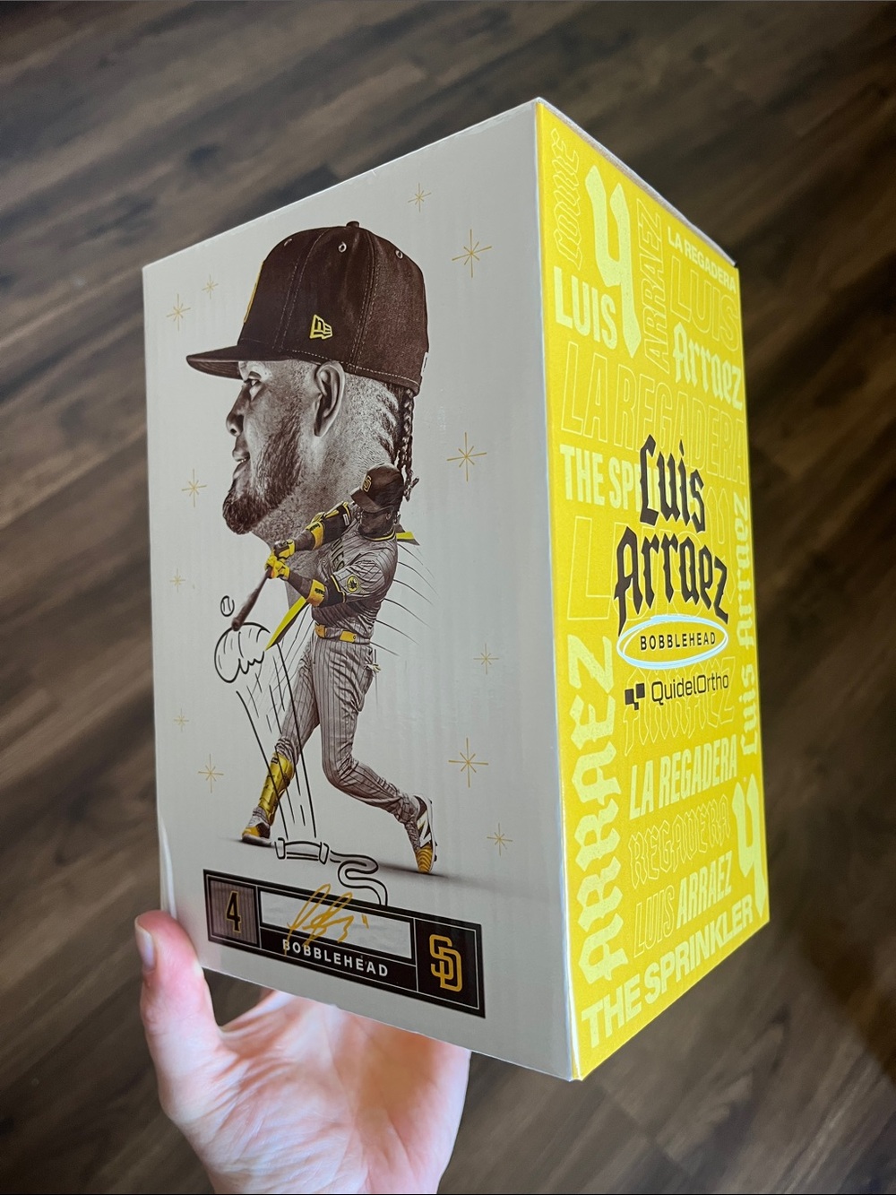 San Diego Padres Luis Arraez Bobblehead - New in Box